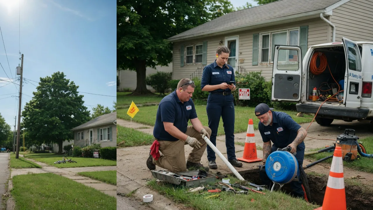 Sewer Line Repair in New Cumberland, WV near me